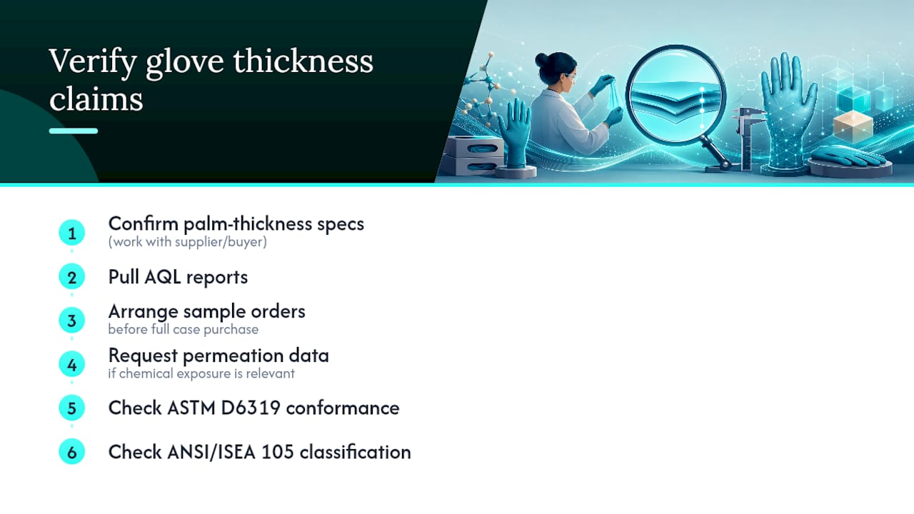 Queens Surgical's Take on Verifying Thickness Claims — overview diagram