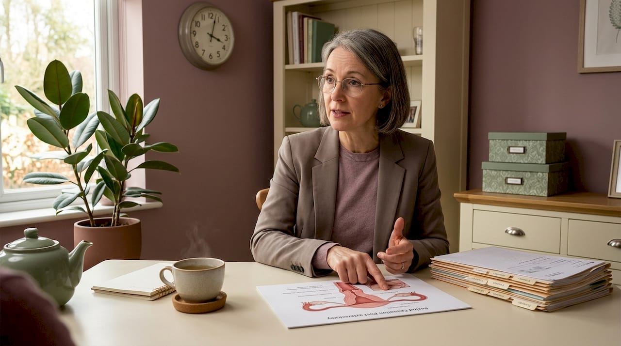 Consultant explains post-hysterectomy period loss