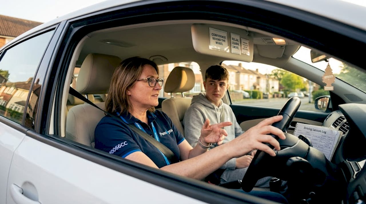 Instructor gently adapts teaching for nervous learner