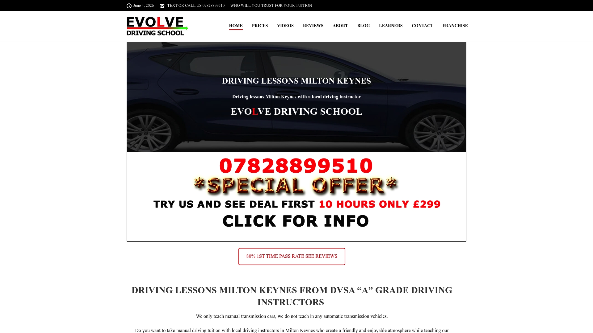 https://evolvedrivingschool.co.uk