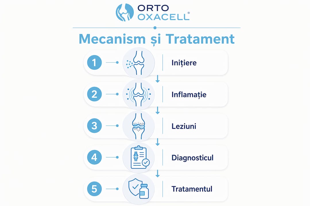 Infografic: Cum apare și cum se tratează artrita reumatoidă