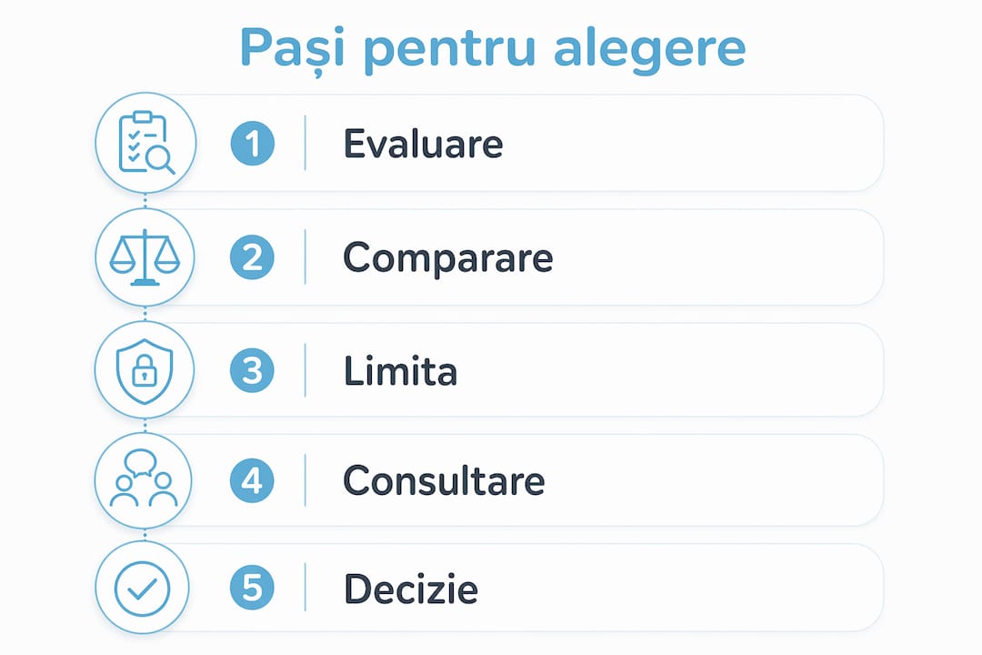 Infografic: Ghid practic pentru alegerea corectă a asigurării ortopedice