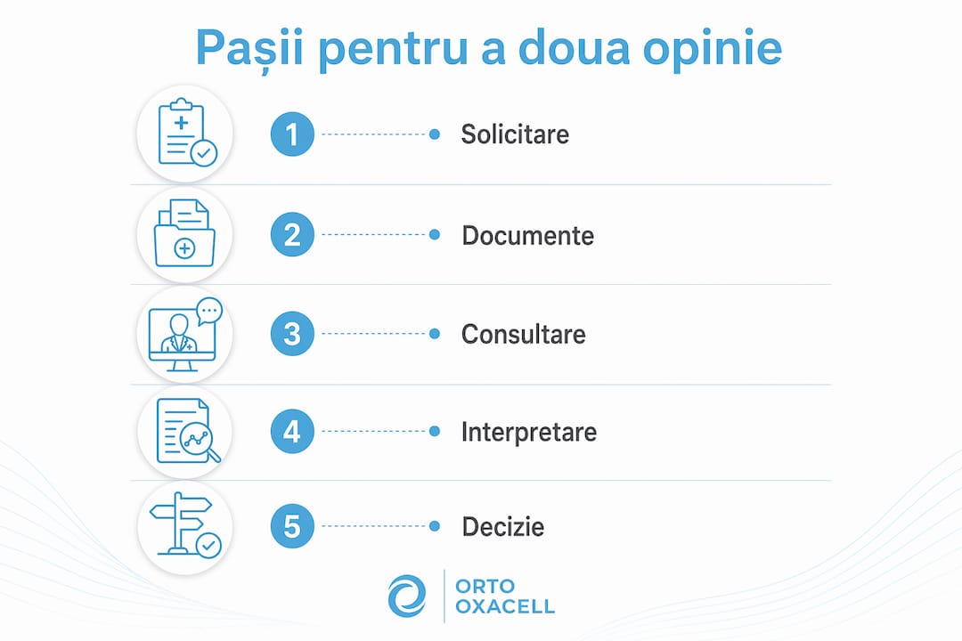 Infografic: cum să obții o a doua părere de la un medic ortoped