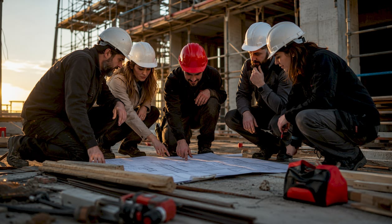 Un equipo de especialistas trabajando en conjunto para llevar adelante la reforma