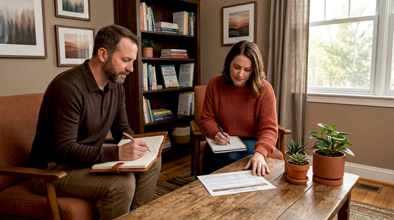 Therapist and client discuss non-stimulant ADHD