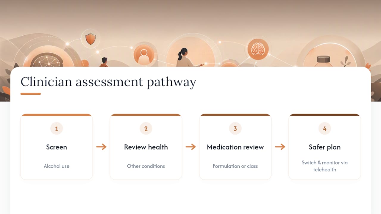Clinician pathway for ADHD medication risk assessment
