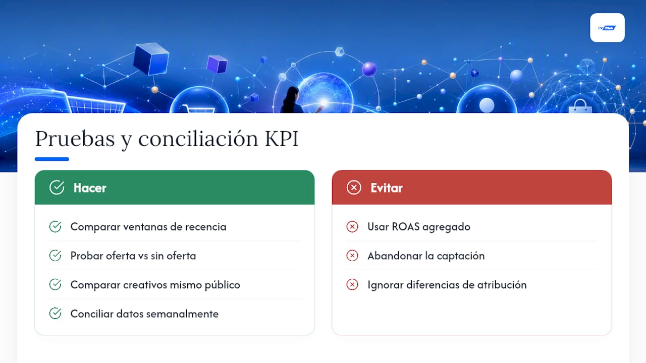 Tres pruebas para evaluar el retargeting