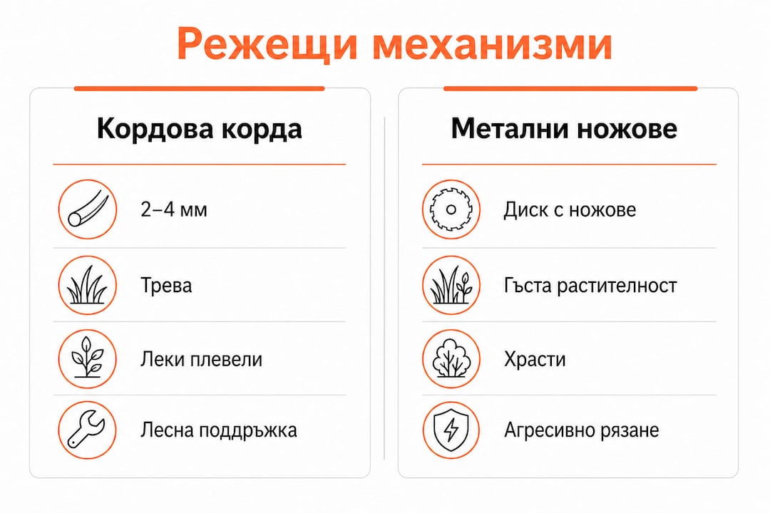 Инфографика: различни видове режещи инструменти и техните приложения в практиката