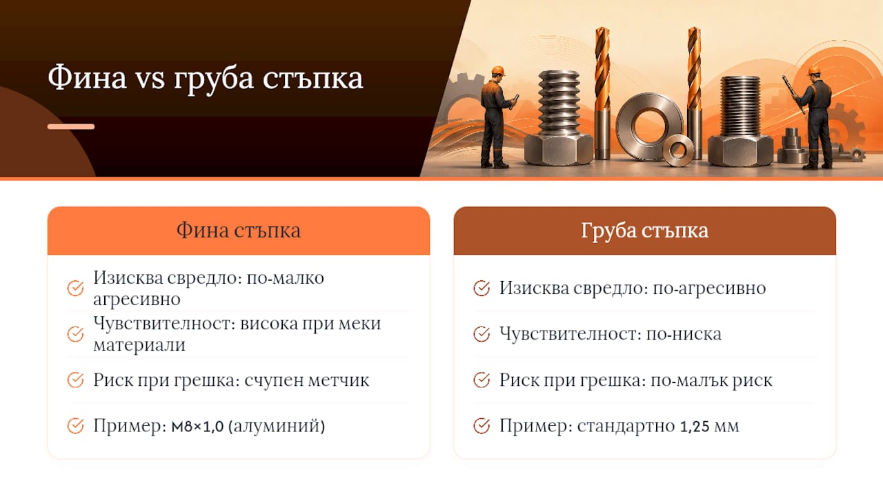Честите проблеми при нарязване на резба и практическа бележка — overview diagram