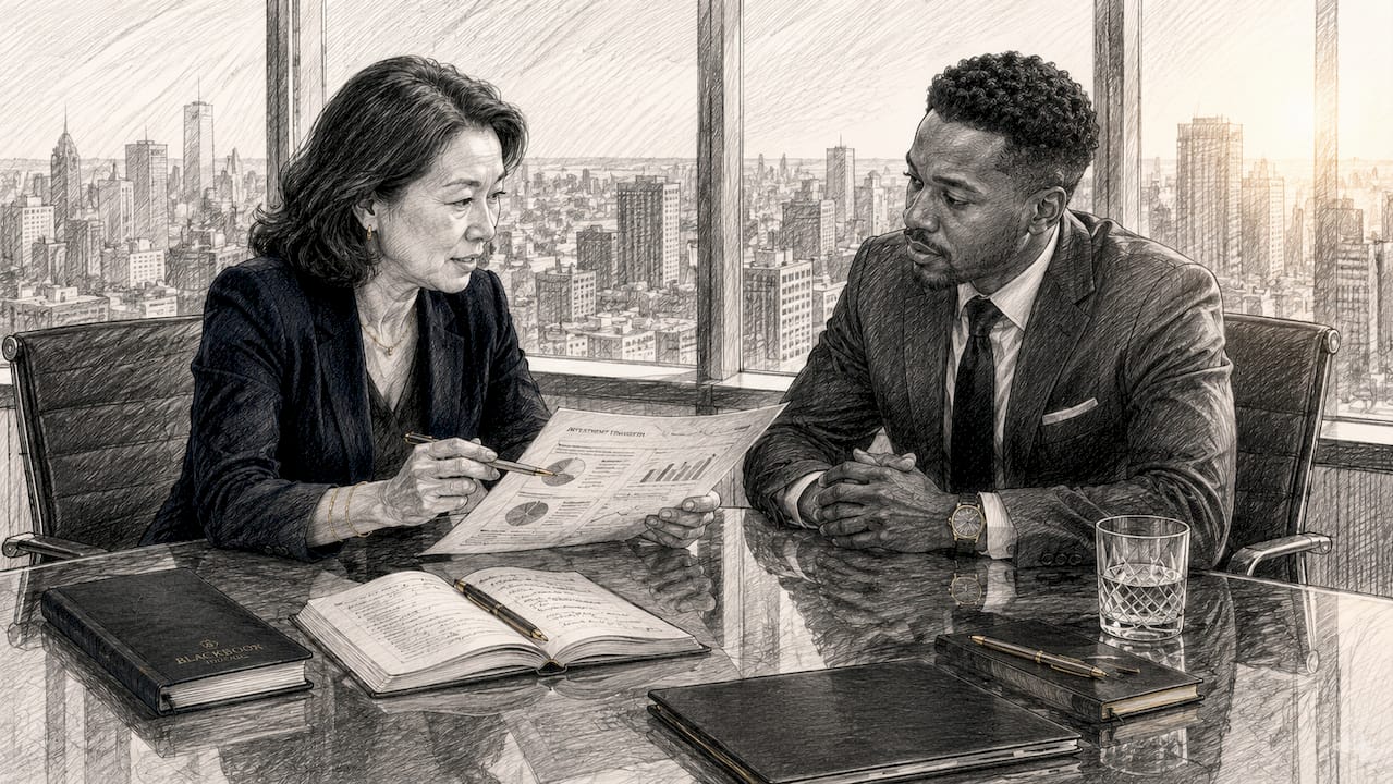 Trustee and investment manager meeting