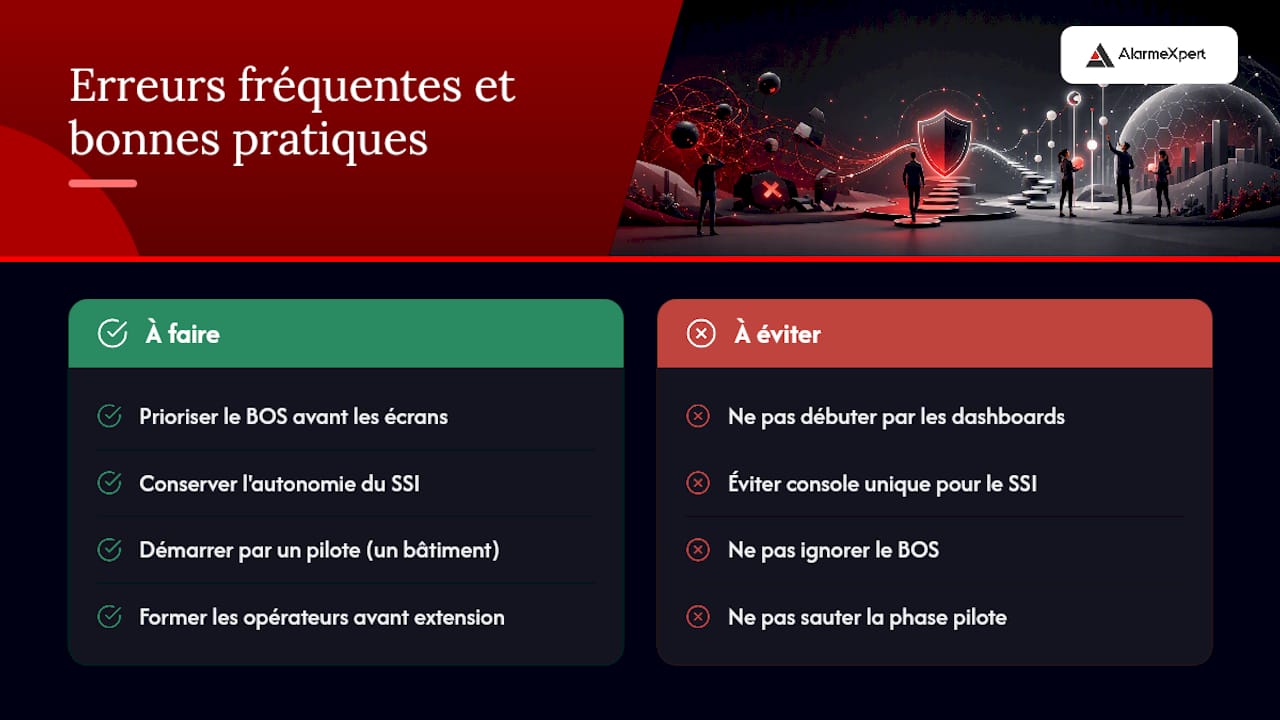 Ce que la plupart des projets de supervision négligent — overview diagram