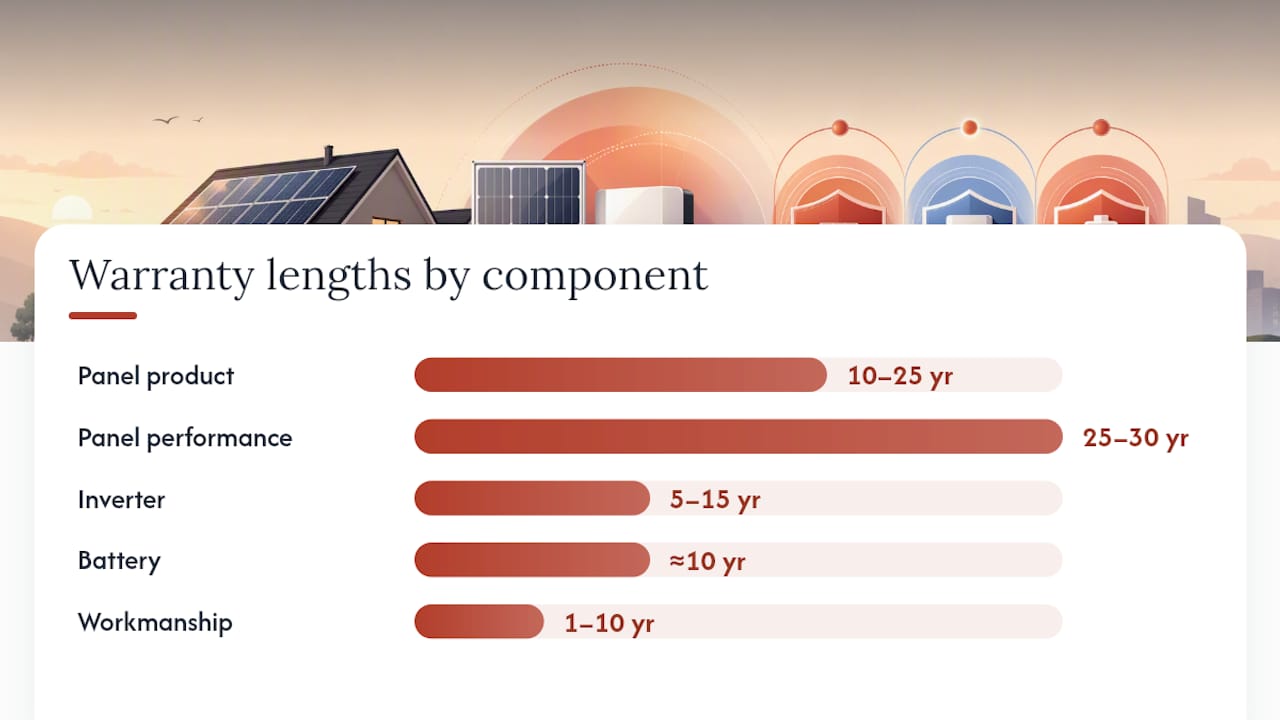 How long each part of your system is actually covered — overview diagram