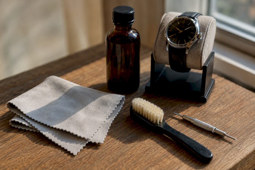 Watch care basic cleaning and polishing kit