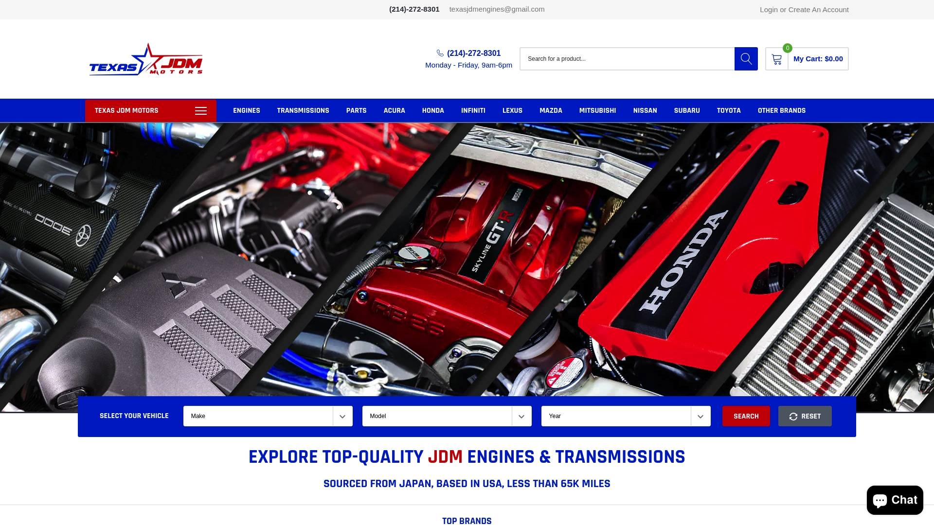 https://texasjdmmotors.com