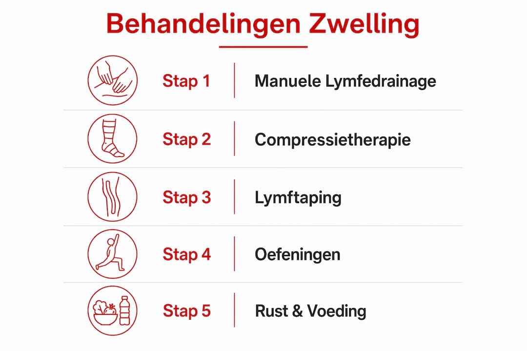 Infographic: zo pak je zwelling effectief aan