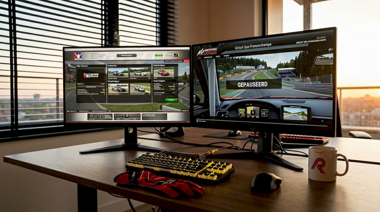 Simrace-platforms op de pc met elkaar vergelijken