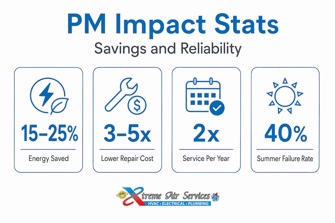 Infographic highlights preventive maintenance statistics