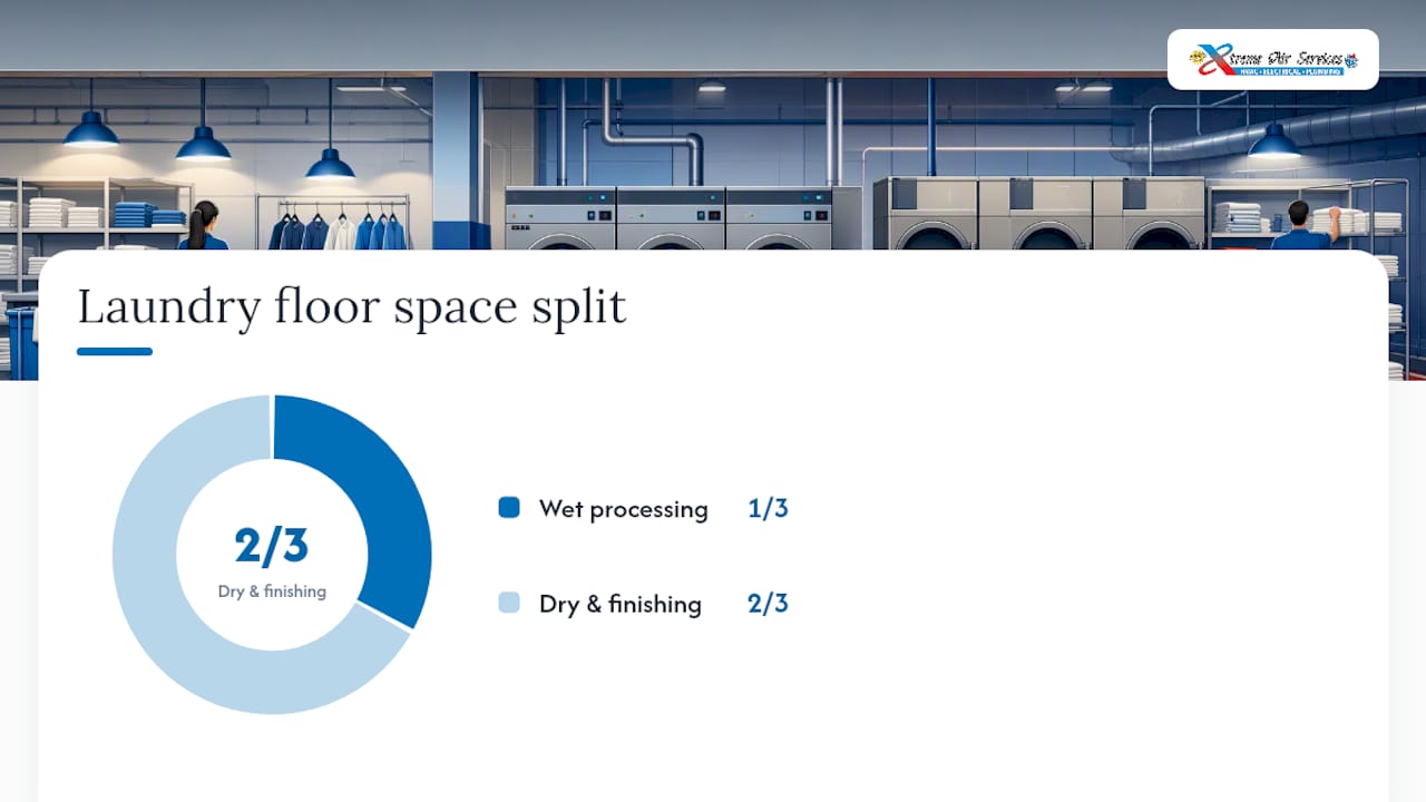 How Should You Lay Out a Commercial Laundry Room? — overview diagram