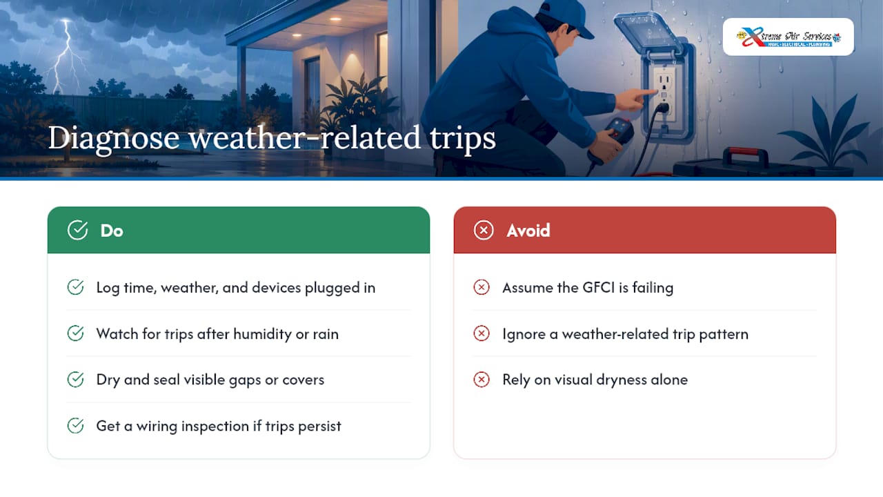 Diagnosing Intermittent Trips Tied to Humidity and Temperature — overview diagram