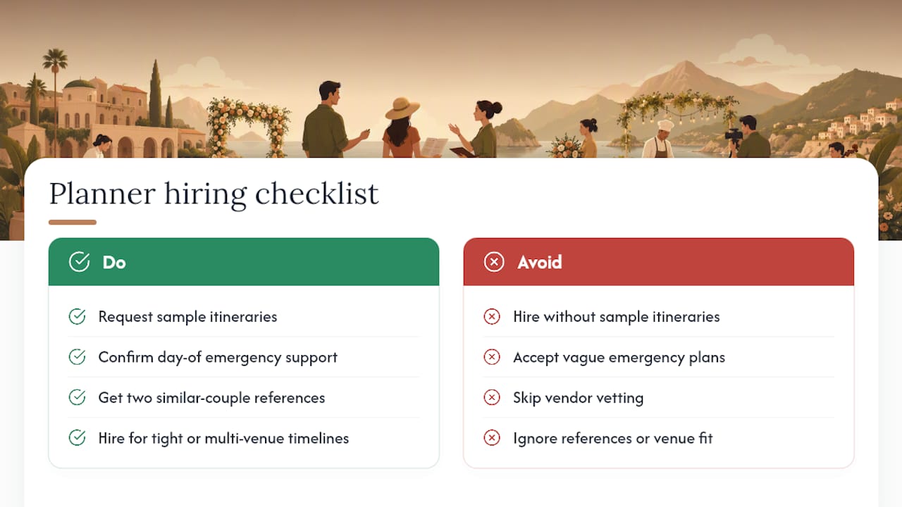 When a bespoke planner pays off — overview diagram