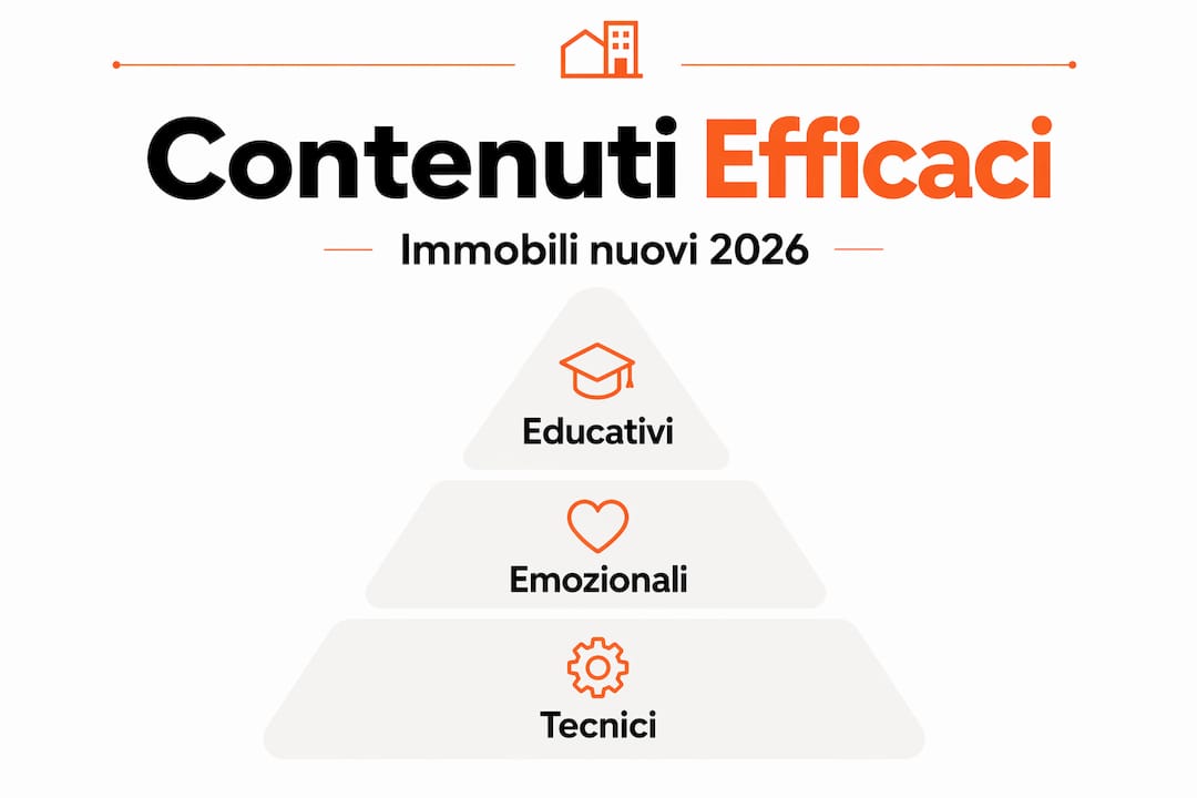 La piramide dei contenuti più efficaci per il settore immobiliare
