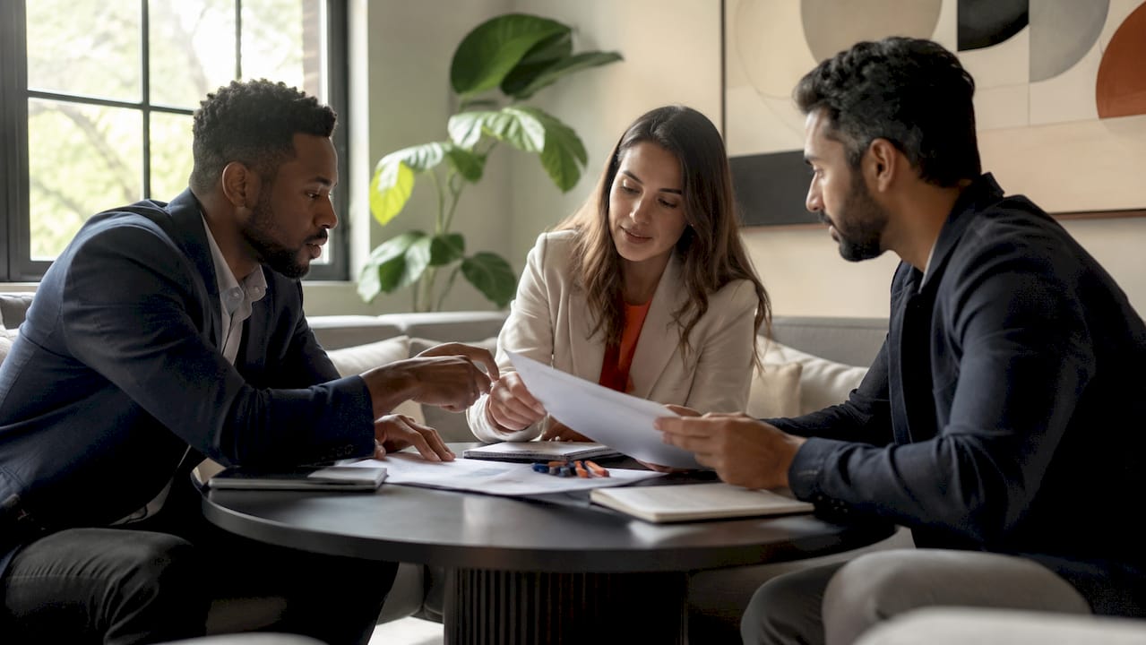 Un team di esperti che mette insieme e organizza tutte le informazioni immobiliari in un unico punto, facilitando la condivisione e l'accesso ai dati.