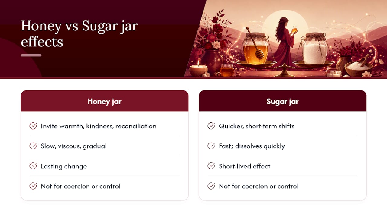 What Is a Honey Jar Spell and What Does It Actually Do? — overview diagram