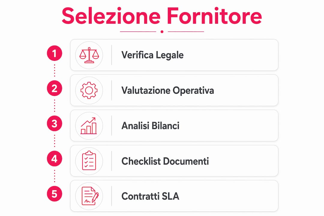 Infografica: i passaggi chiave per scegliere il partner ideale per la gestione dei viaggi aziendali