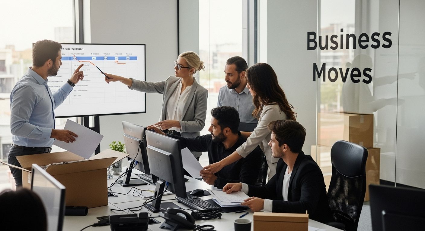 business office move timing strategy