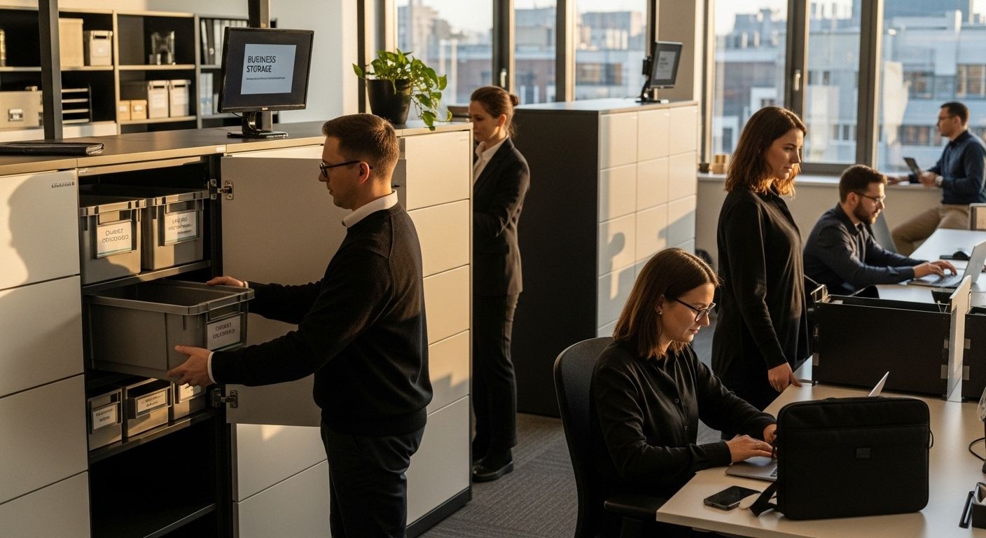 business storage organization