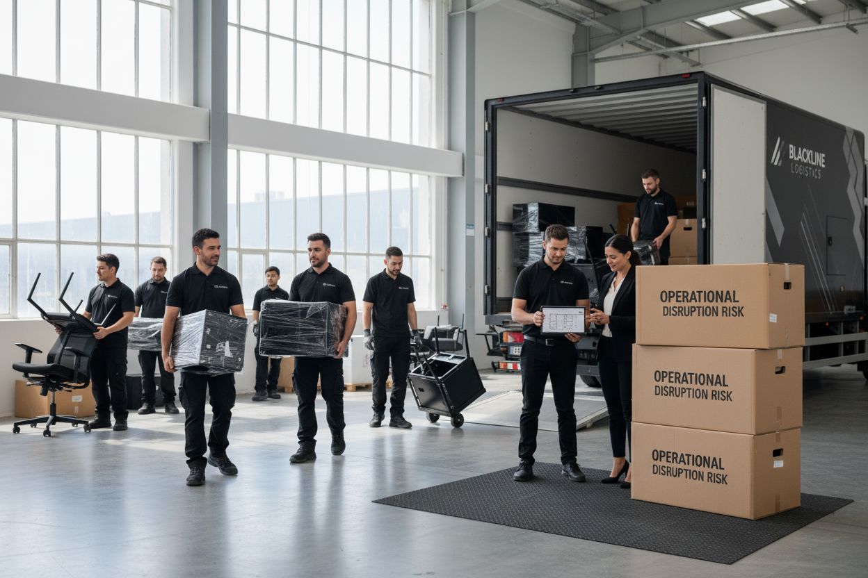 operational risk moving warehouse