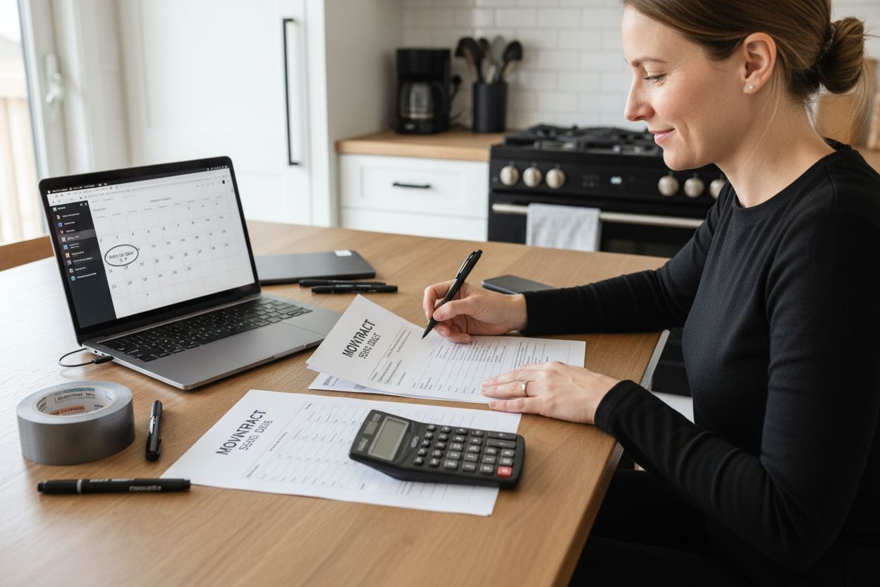 moving contract service details