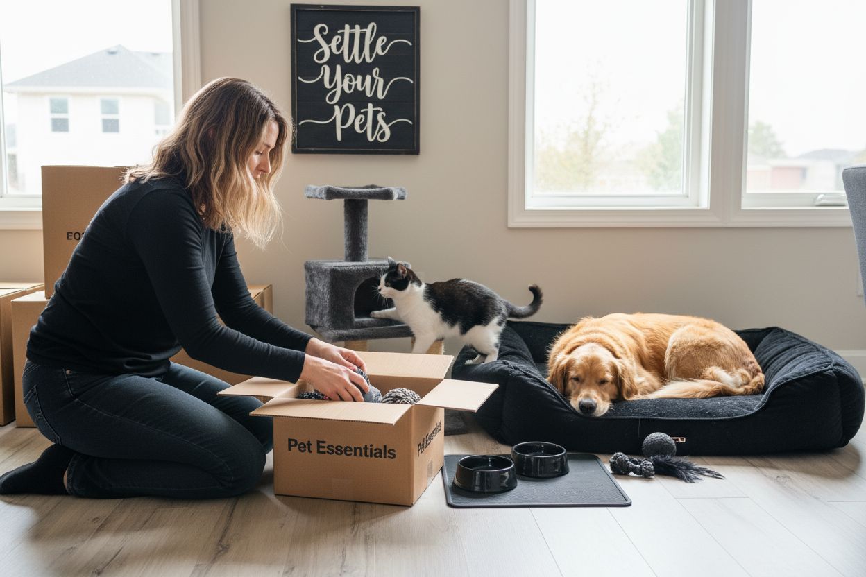 pet settling new home
