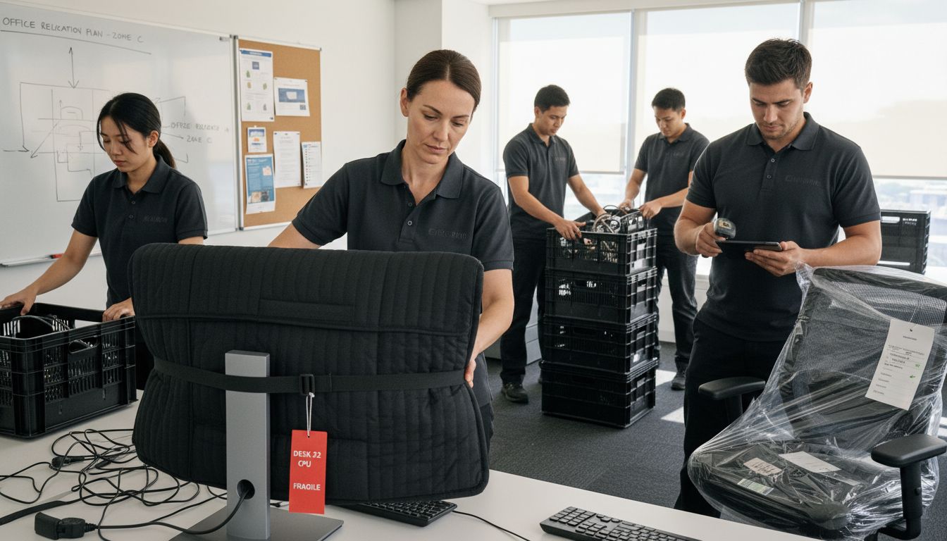 workstation transfer relocation