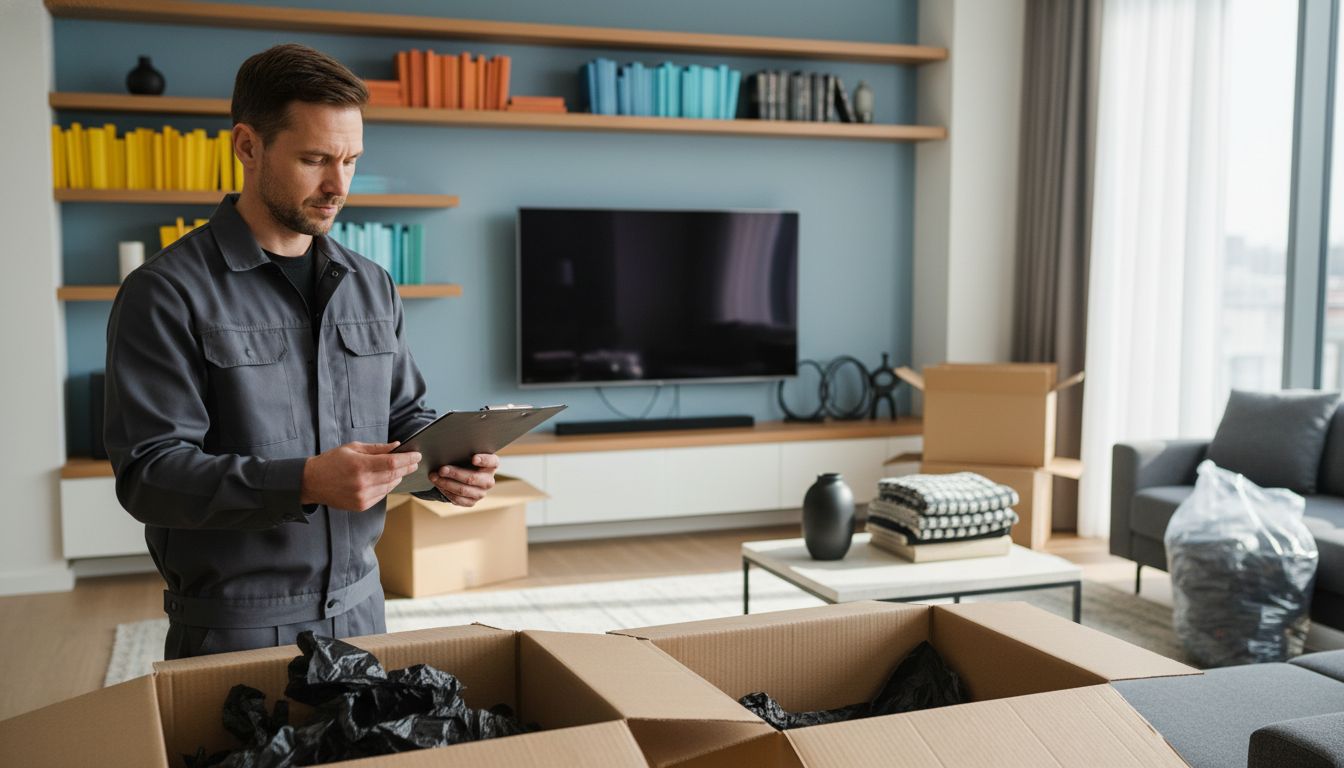 professional unpacking service