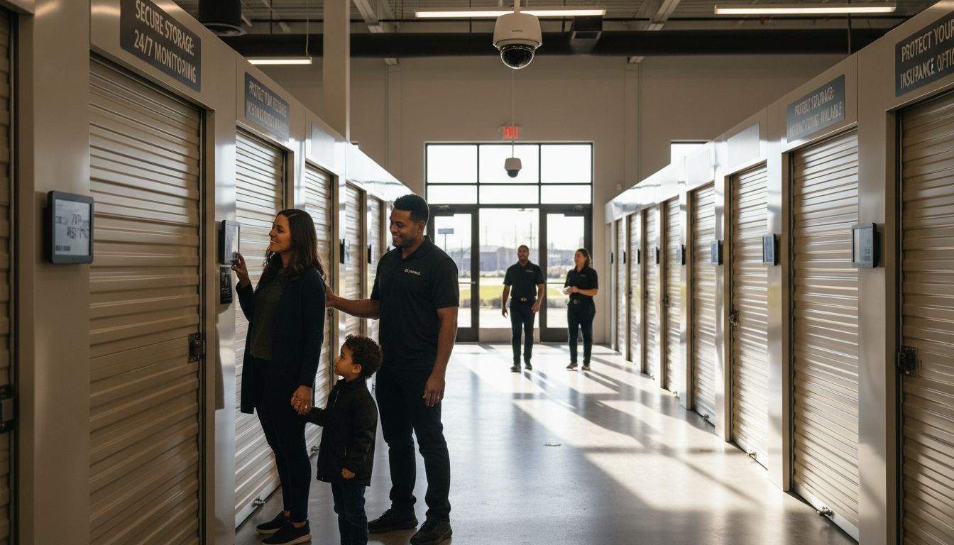 secure storage facility