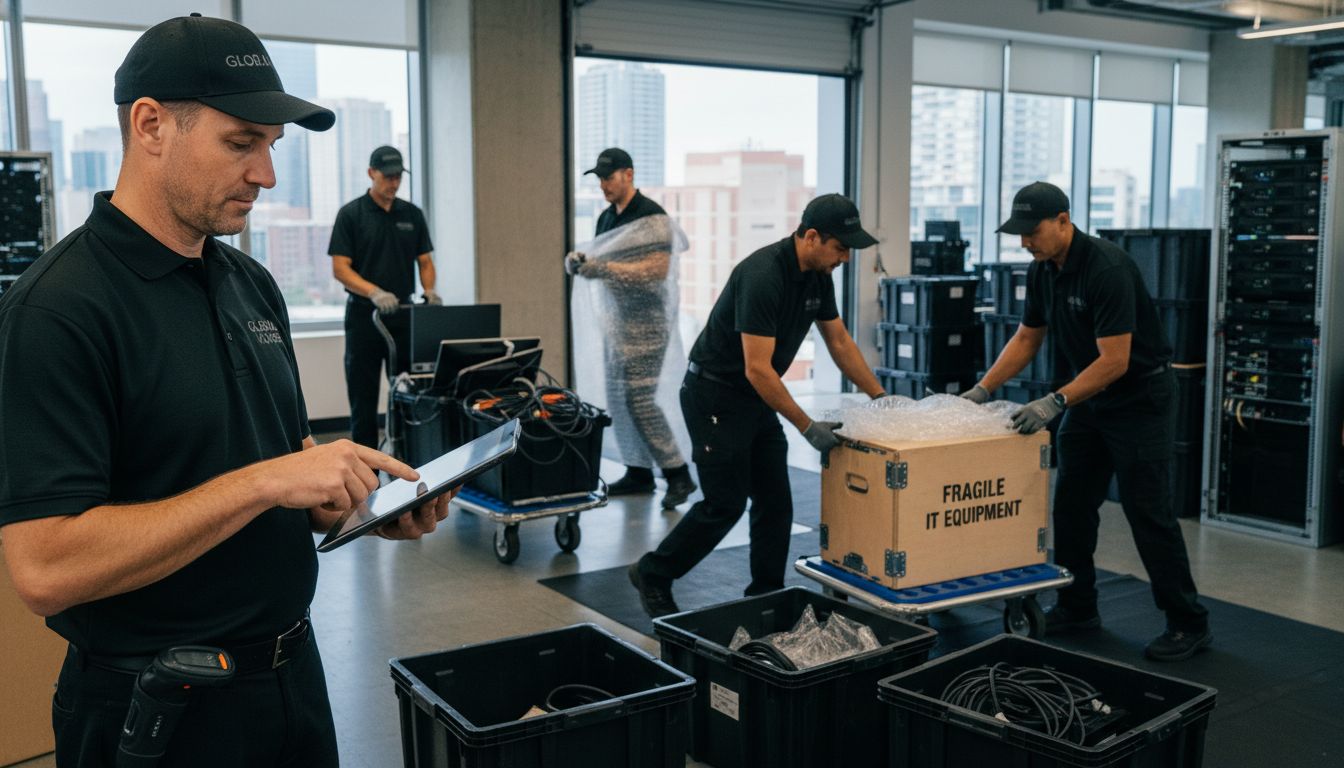 commercial movers process