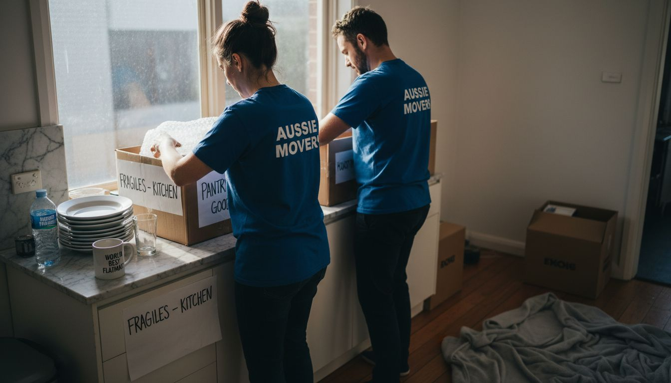 Packing kitchen items for interstate move