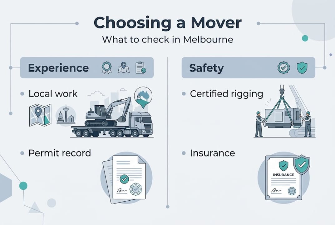 Infographic on Melbourne mover evaluation factors