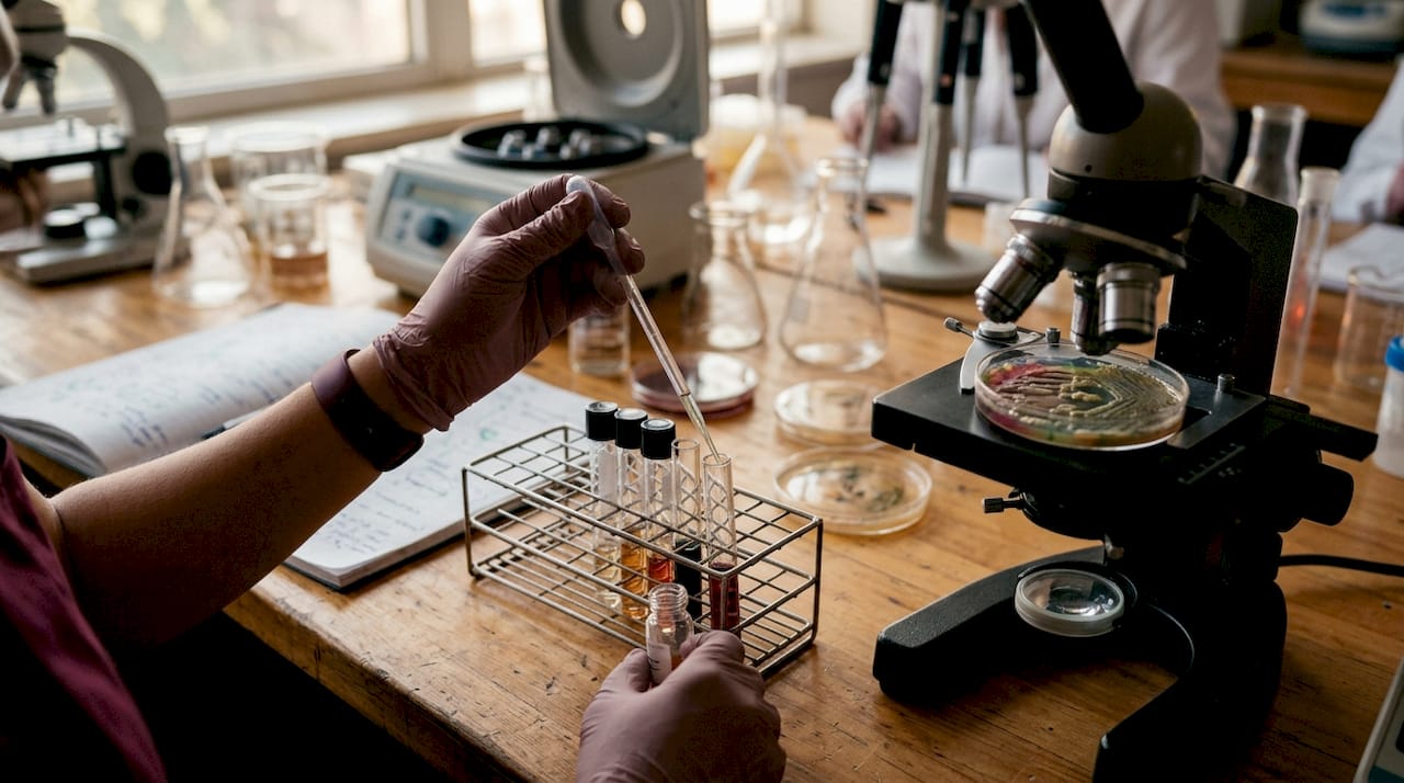 Lab testing sugar effects on gut bacteria