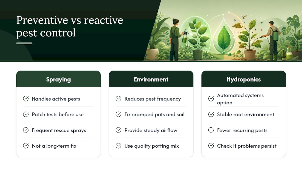 A Different Way to Cut Down on Pest Pressure — overview diagram