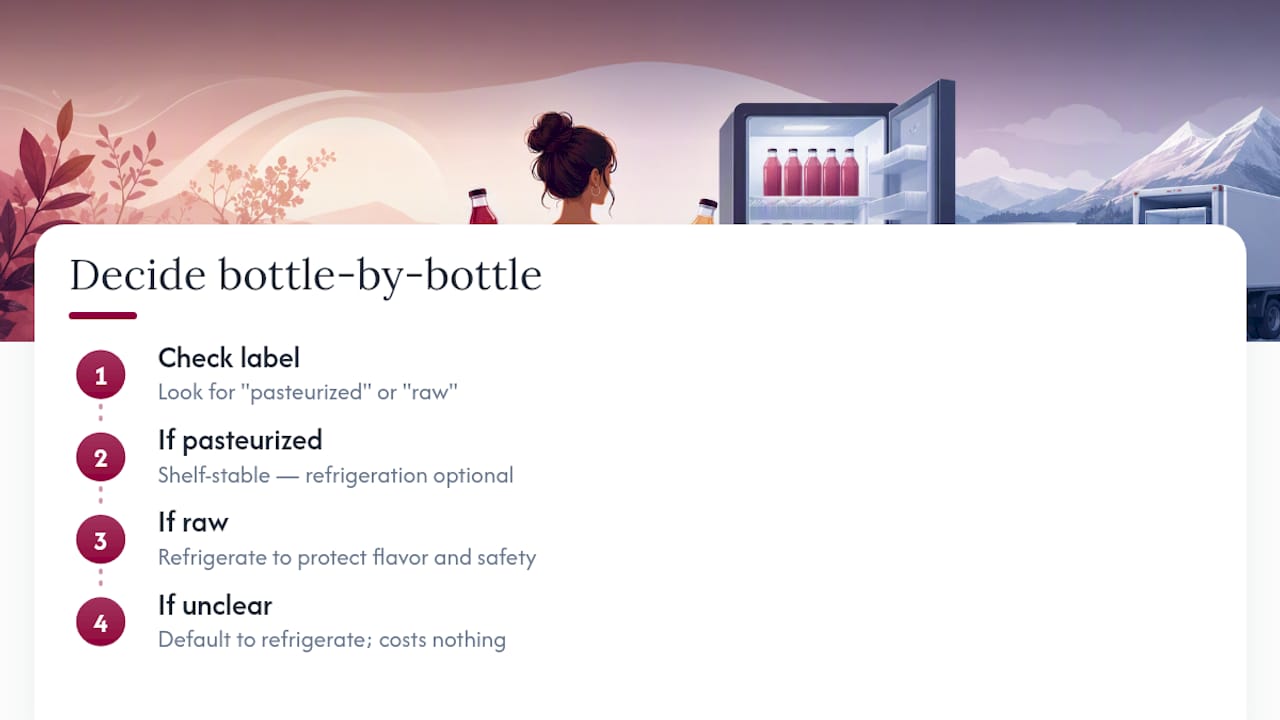 A Practical Way to Decide, Bottle by Bottle — overview diagram