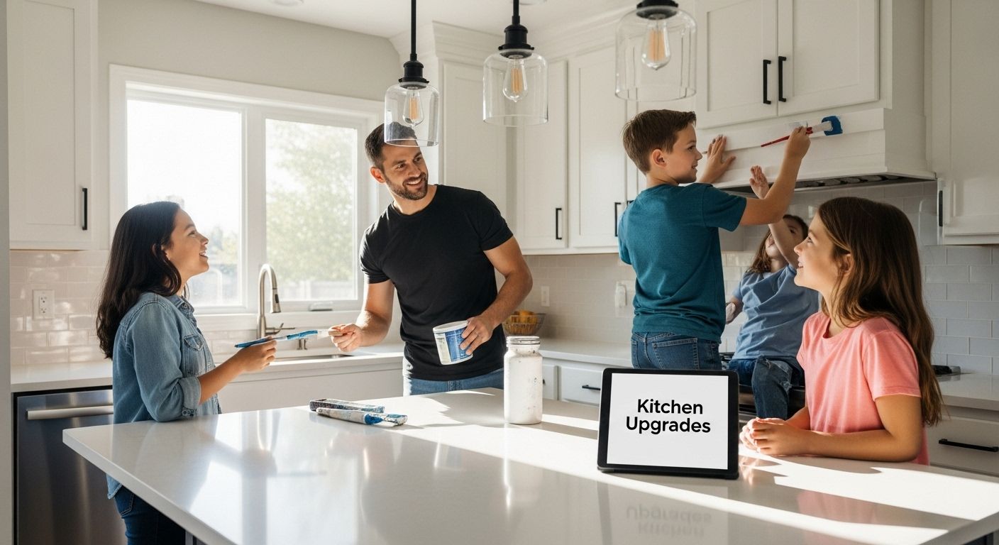 modern kitchen upgrades family