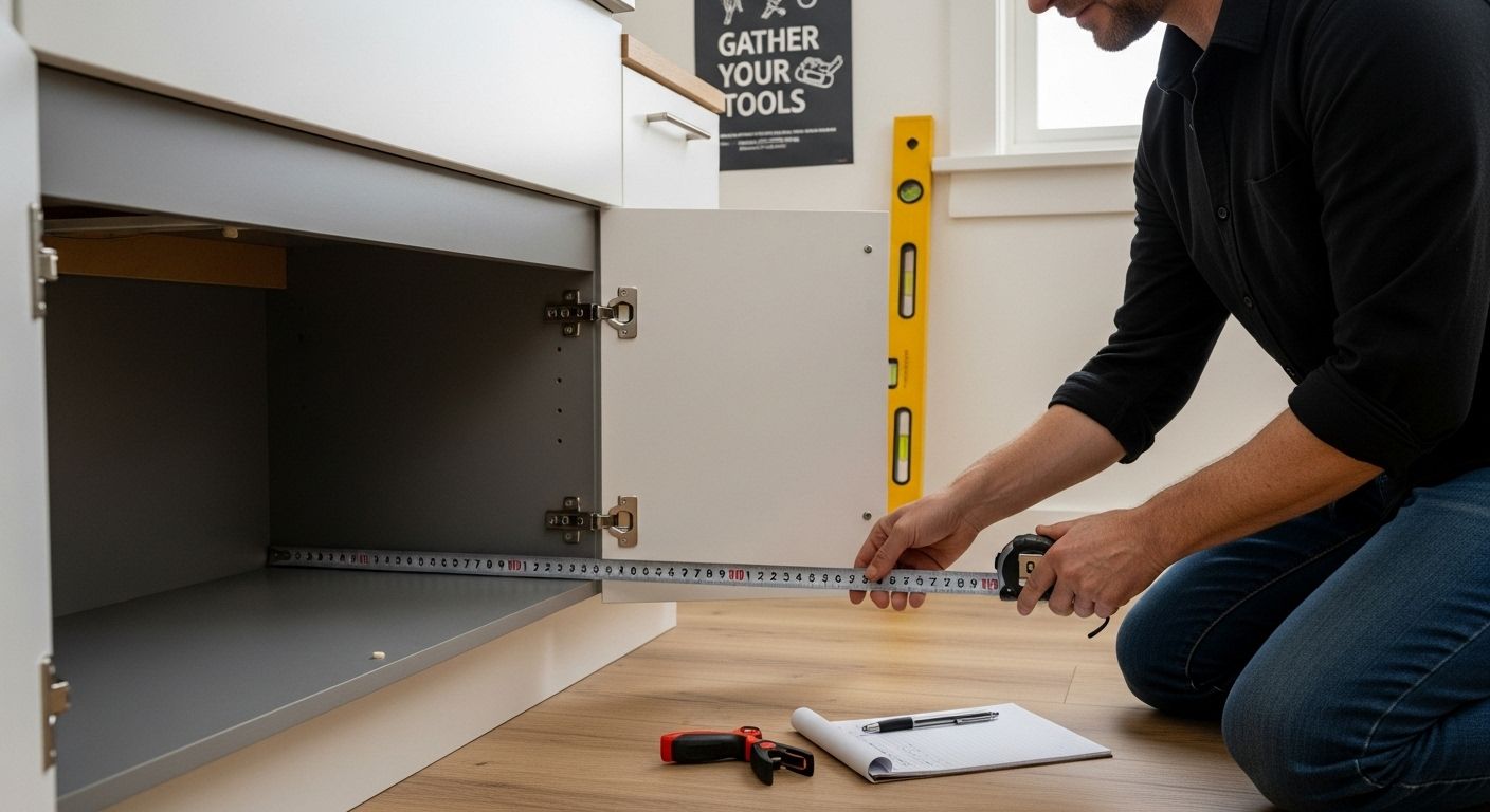 how to measure cabinets