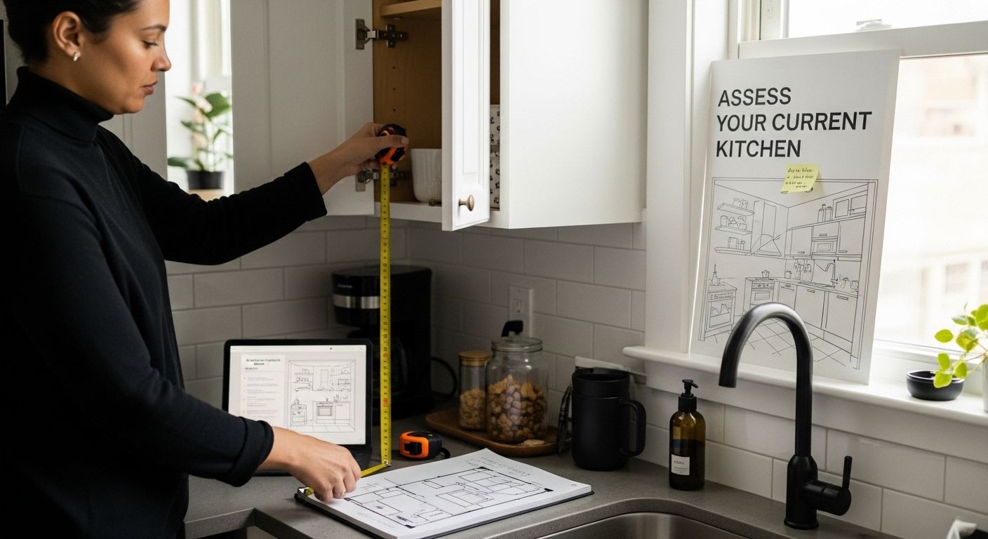 kitchen layout measuring