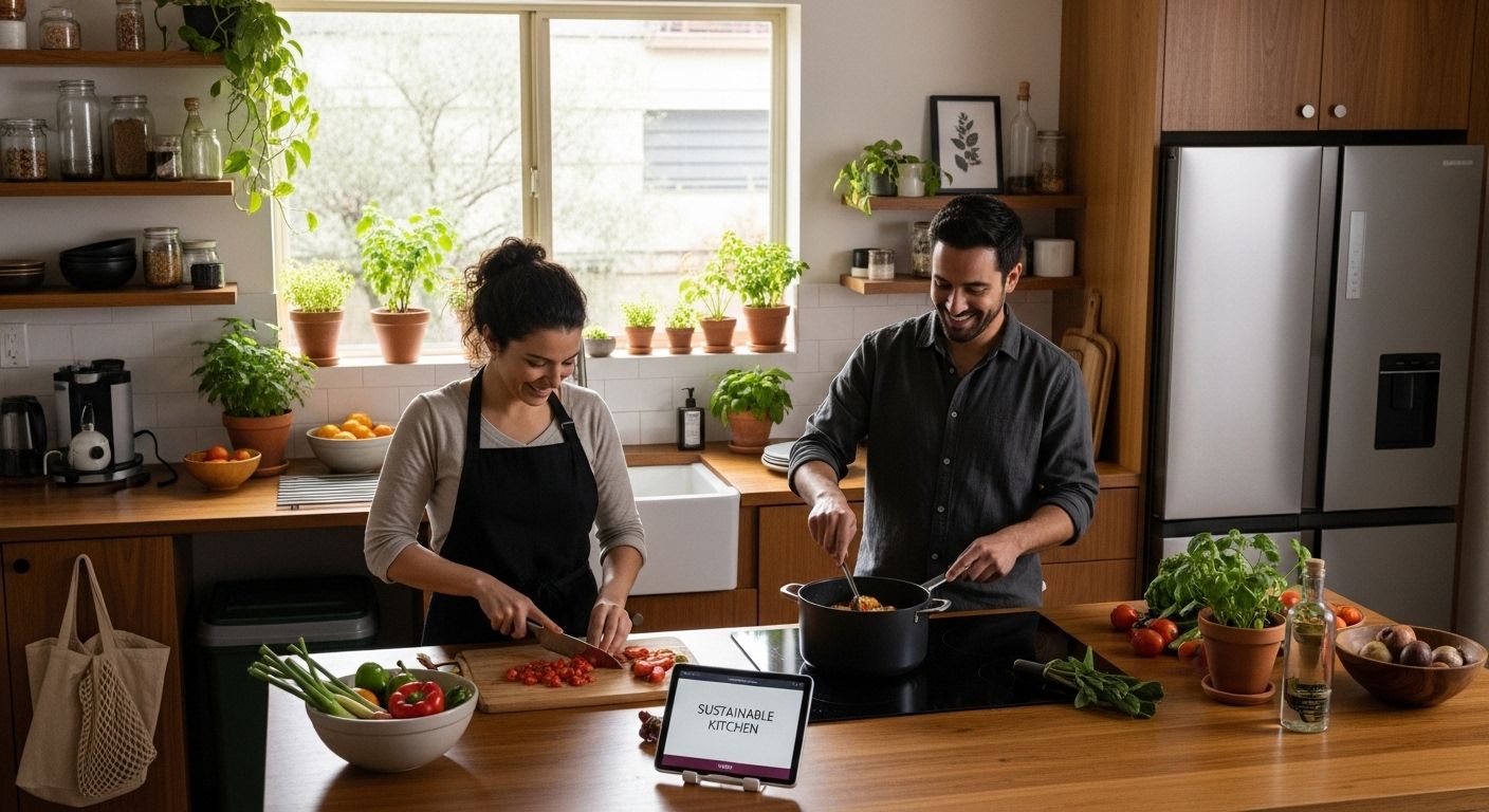 sustainable kitchen family