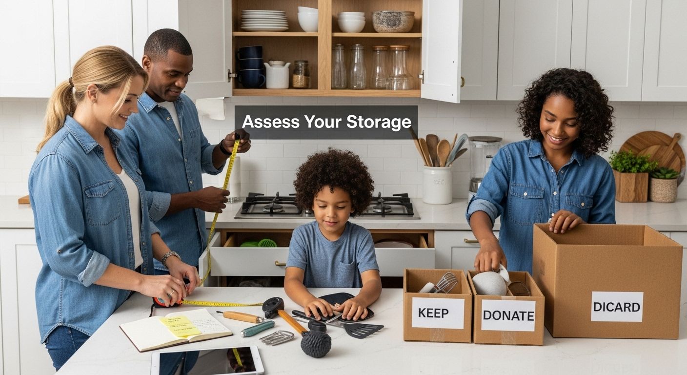 maximizing kitchen storage assessment