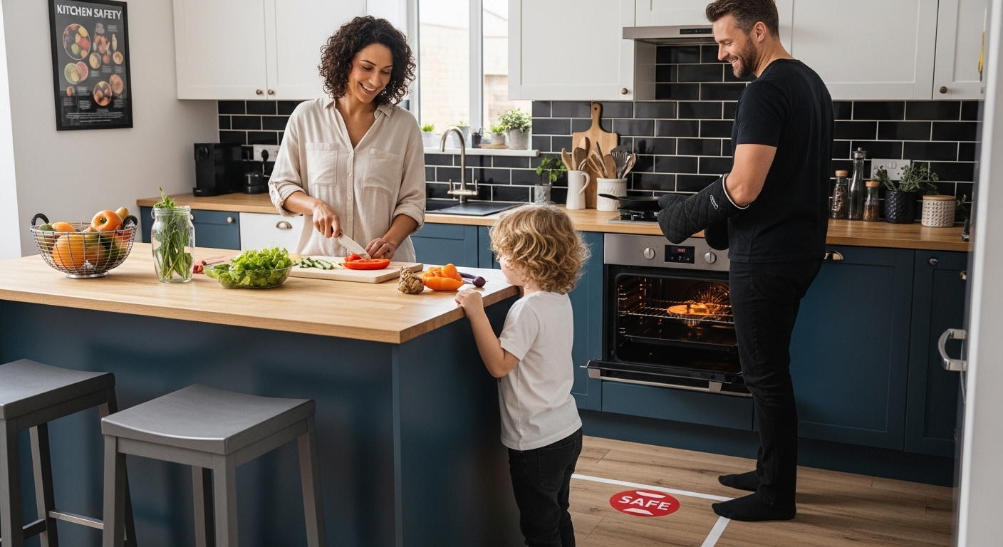 family kitchen safety