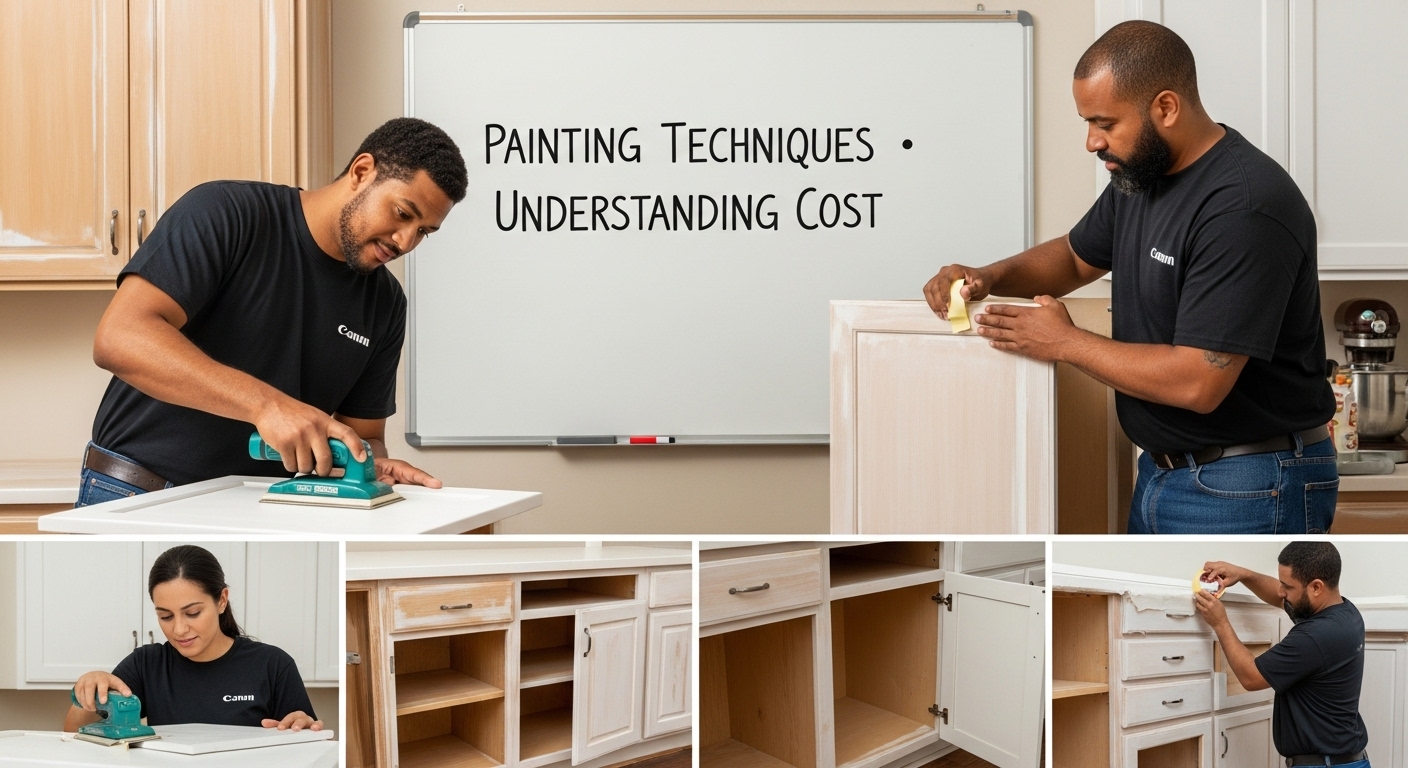 cabinet painting techniques