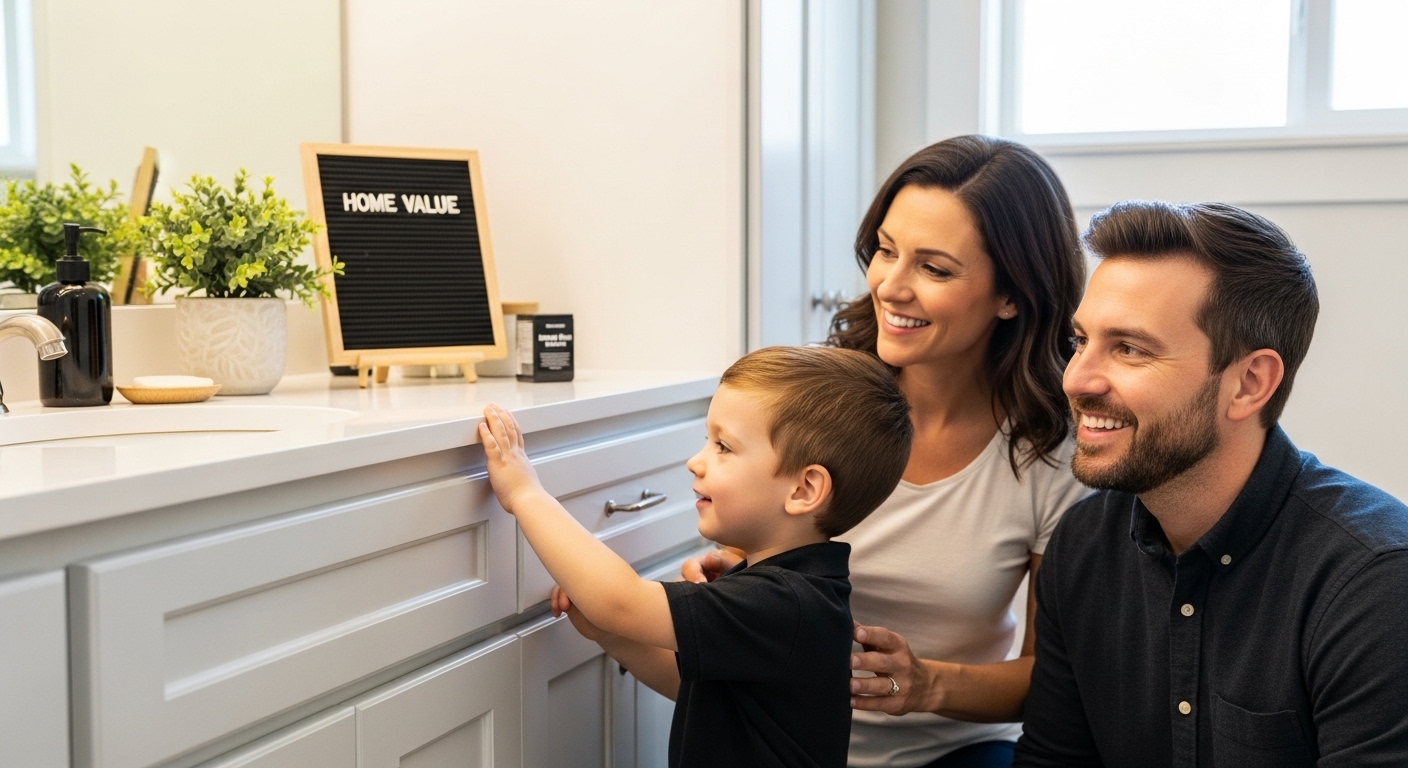 cabinet painting home value